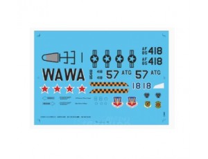 Freewing F-16 V2 90mm EDF Jet Decal Sheet A